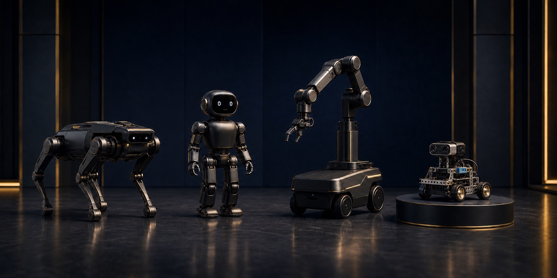 Robotics product forms illustration